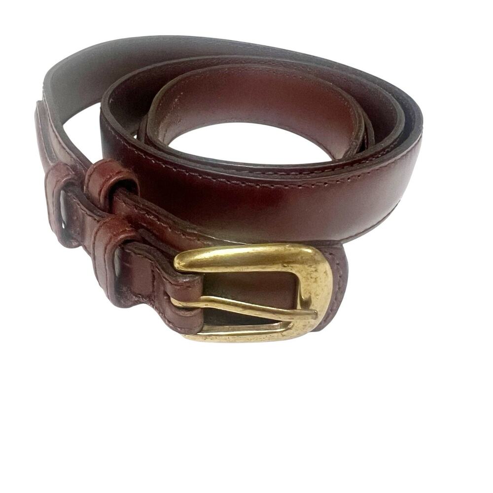 Cabelas Men’s Genuine Leather Belt Fish Design Size 42 Fishing Outdoors